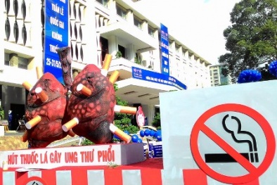 Khoảng 23 nghìn tỷ đồng bị 'đốt' theo khói thuốc lá