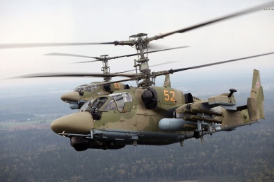 Uy lực trực thăng Nga Kamov Ka-52 Alligator mệnh danh ‘xe tăng bay’