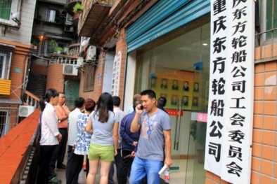 Chìm tàu ở Trung Quốc: Bắt giam thuyền trưởng và kỹ sư