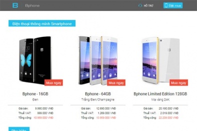 Đã có thể đặt mua trước Bphone