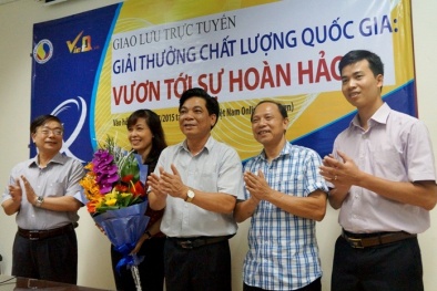 GIAO LƯU TRỰC TUYẾN: Giải thưởng Chất lượng Quốc gia - Vươn tới sự hoàn hảo