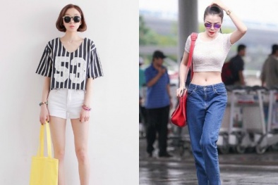 3 cách phối đồ ‘đẹp từng centimet’ với áo crop top