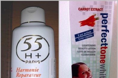 Thu hồi kem dưỡng trắng chứa hóa chất gây viêm da