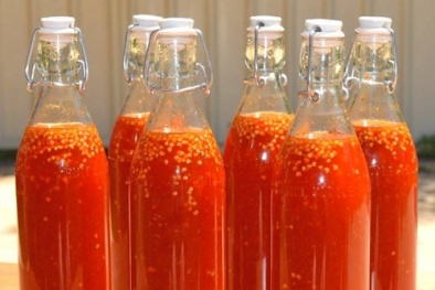 Một chai rượu ớt giúp ngừa tiểu đường cho cả nhà 