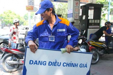 Giá xăng tăng 275 đồng/lít từ 3h chiều nay 19/6