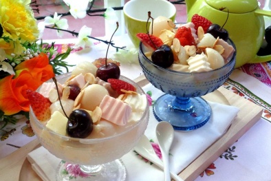 Chè Khúc bạch nhiều vị béo ngọt thơm ngon
