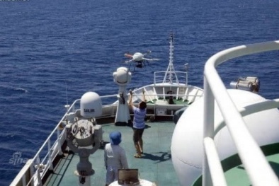 Trung Quốc đưa máy bay không người lái hoạt động phi pháp ở Biển Đông