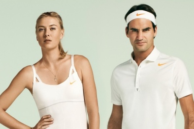 Federer, Sharapova vẫn 'vô đối' trong làng quần vợt về kiếm tiền