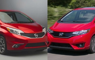 Quyết liệt cuộc chiến xe nhỏ Nissan Versa Note và Honda Fit