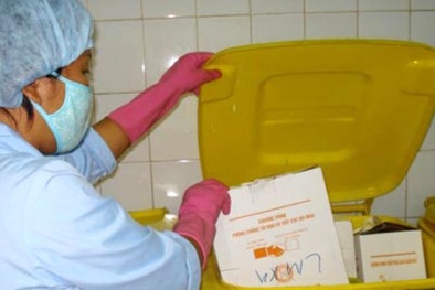 Thực hư tin đồn tái chế chất thải y tế thành đồ đựng thực phẩm