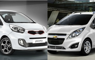 Chevrolet Spark và Kia Picanto: ‘Cạ cứng’ cho khách hàng trẻ tuổi