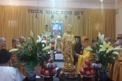 Không khí trang nghiêm tại tang lễ của GS TS Trần Văn Khê