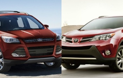 Ford Escape và Toyota RAV4 cạnh tranh đầy gay cấn