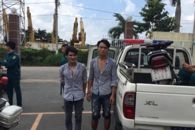 CSGT TP.HCM bắt cướp như phim hành động giữa ban ngày