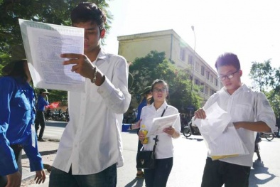 Cập nhật kỳ thi THPT Quốc gia 2015: Đã có đáp án thi môn Toán