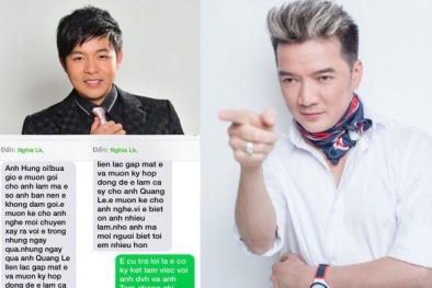 Đàm Vĩnh Hưng chỉ trích Quang Lê là 'thằng hèn'