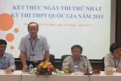 Ngày thi đầu tiên thi THPT quốc gia: 31 thí sinh bị đình chỉ do vi phạm quy chế
