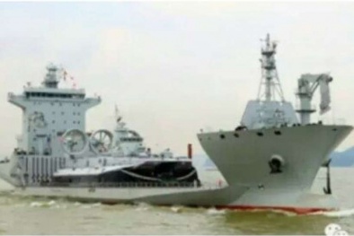 Rò rỉ hình ảnh tàu đổ bộ ‘nhái’ của Trung Quốc