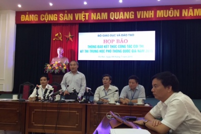 Công an điều tra đề tiếng Anh bị đưa lên facebook ngay giữa giờ thi