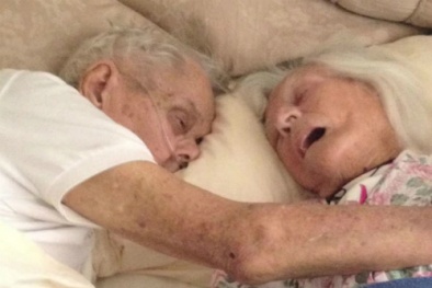 Đôi vợ chồng già chết trong vòng tay nhau sau 75 năm chung sống