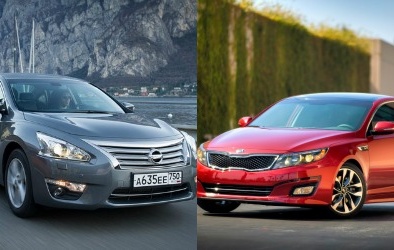 Kia Optima và Nissan Teana đối đầu trong phân khúc D