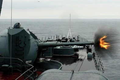 Đạn pháo thông minh của Nga diệt hạm chỉ với 1 viên đạn