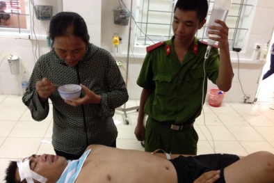 Tin mới nhất vụ hai thanh niên đâm xe vào CSGT phải đi cấp cứu gấp