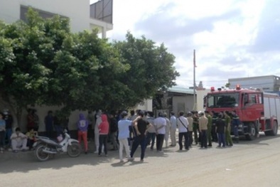 Bình Thuận: Hàng trăm công nhân bỏ chạy vì rò rỉ khí gas