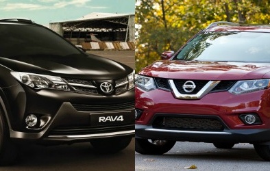 Nissan Rogue và Toyota RAV4: Đối đầu cân sức