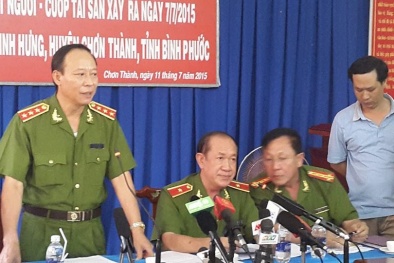 Trực tiếp Họp báo công bố thông tin vụ thảm sát ở Bình Phước