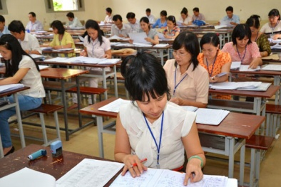 Xung quanh chuyện 14 giáo viên chấm thi Quốc gia buộc phải về giữa chừng