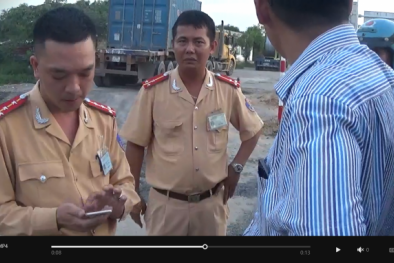 CA Hải Phòng thông tin vụ “CSGT cản trở Thanh tra giao thông làm việc”