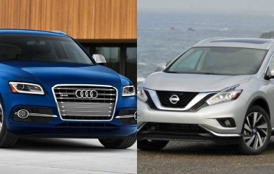 Cuộc đua gay cấn giữa Audi Q5 và Nissan Murano 