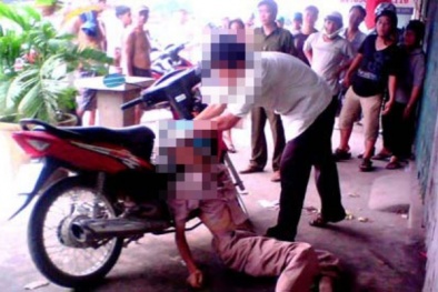 Vừa ăn trộm được chiếc xe máy gần 20 triệu thì bị Công an xã bắt sống