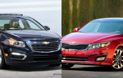Đọ sức hút của xe giá rẻ Chevrolet Cruze và Kia Optima