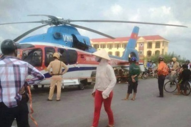 Một máy bay gặp sự cố, hạ cánh khẩn cấp xuống Thái Bình