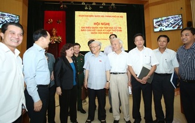 Cử tri chưa hài lòng về chống tham nhũng