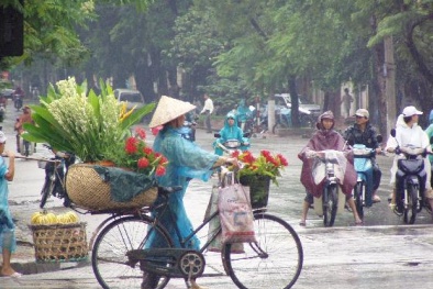 Dự báo thời tiết ngày mai 20/7/2015: Nhiều mây, mưa rào và dông rải rác cả nước 