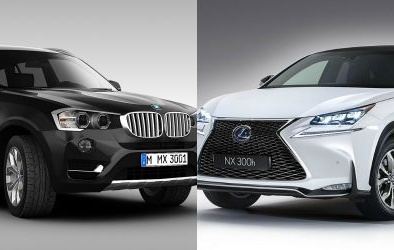 Lexus NX và BMW X3 đối đầu khẳng định đẳng cấp xe sang