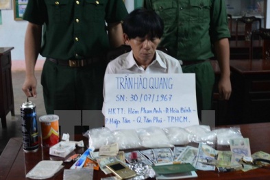 Bình Phước bắt vụ vận chuyển ma túy đá lớn nhất từ trước tới nay