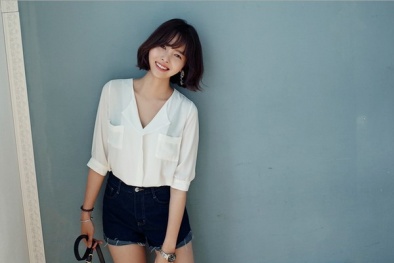 Diện áo tay lỡ điệu đà ngày mát trời