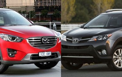 ‘So tài’ SUV thể thao Toyota RAV4 và Mazda CX-5
