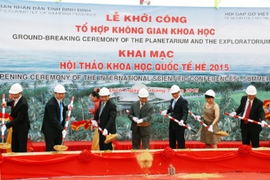 Khởi công xây dựng Tổ hợp Không gian khoa học tại Bình Định