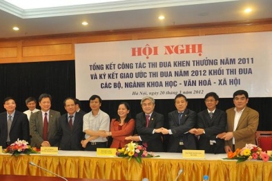 Thủ tướng Chính phủ tặng Bằng khen cho Bộ Khoa học và Công nghệ