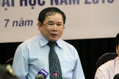 Bộ Giáo dục công bố điểm sàn 2015 cùng phổ điểm