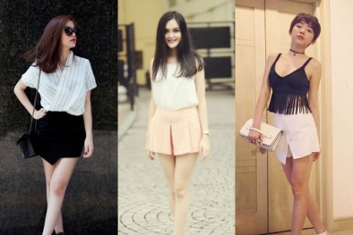 1001 cách diện quần giả váy xinh tươi như sao Việt