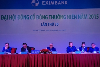 Eximbank chia cổ tức 0% là không thể chấp nhận được