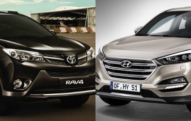 Hyundai Tucson và Toyota RAV4: SUV bình dân hút khách