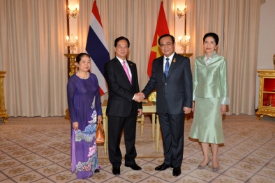 Thủ tướng Nguyễn Tấn Dũng đồng chủ trì họp Nội các Việt Nam-Thái Lan