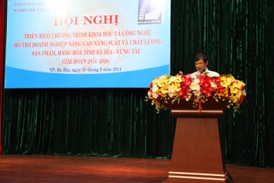 Bà Rịa-Vũng Tàu hỗ trợ doanh nghiệp nâng cao NSCL sản phẩm, hàng hóa